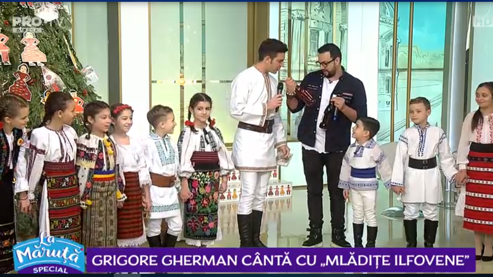 VIDEO Grigore Gherman cântă cu 