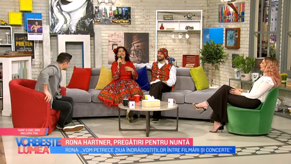 VIDEO Rona Hartner și logodnicul ei francez se bucură de săptămâna iubirii