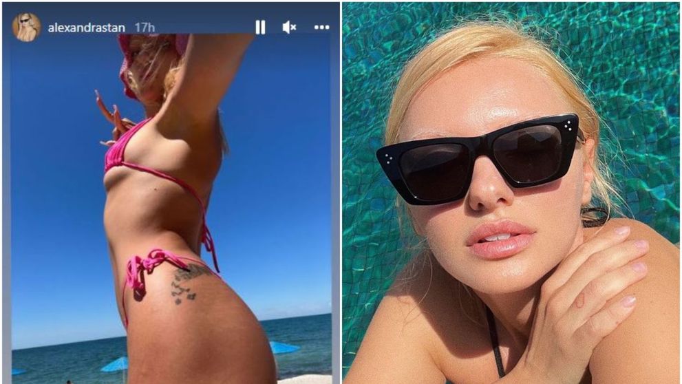 Alexandra Stan și-a arătat vergeturile pe Instagram: “Și eu am vergeturi și celulită și le iubesc!”