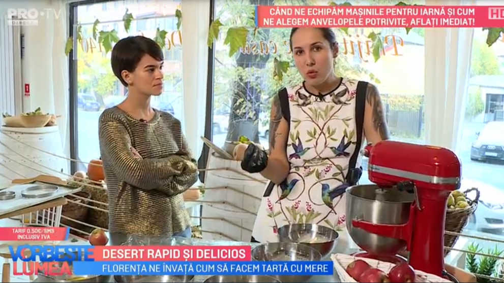 VIDEO Florența a pregătit azi un desert rapid și delicios