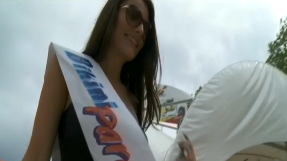 Miss bikini in Mamaia