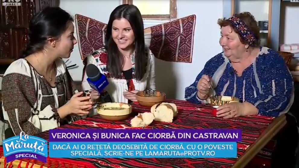 VIDEO Doar o ciorbă să-ți mai pun! Veronica ne-a pregătit o ciorbă de castravan, fiert în lapte bătut