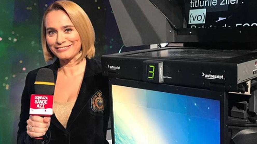 Andreea Esca, la foc automat: cât îi ia ca să arate impecabil la pupitrul Știrilor Pro TV