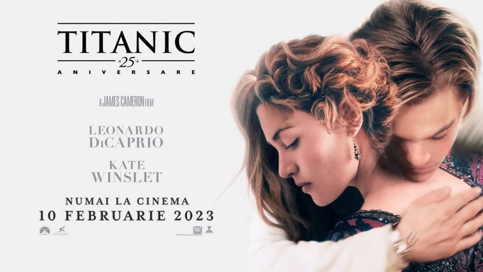 La aniversarea de 25 de ani, „Titanic” este din nou în cinematografe, remasterizat, disponibil în format 3D HFR
