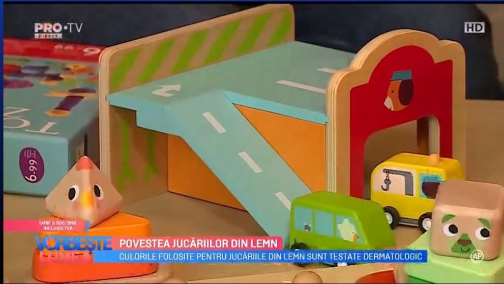 VIDEO Povestea jucăriilor din lemn