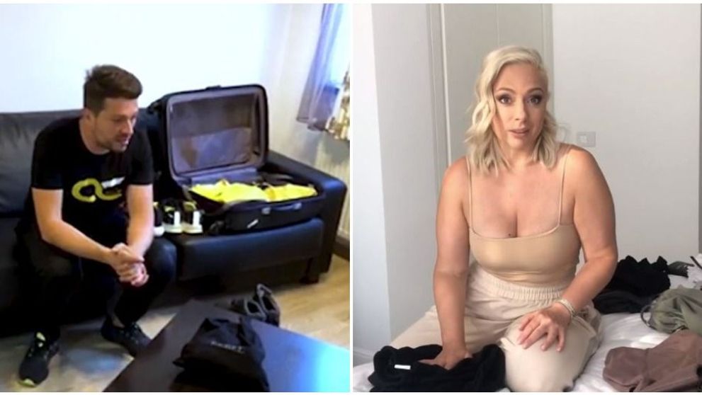 VIDEO Giulia Nahmany și Octavian Ciovică au plecat cu speranțe mari spre FERMA! Ultimele imagini inainte de competiție