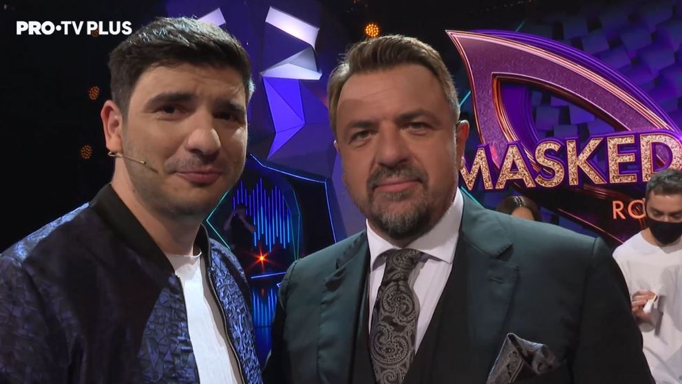 Momente din culisele show-ului Masked Singer România, cu Horia Brenciu și Alex Bogdan