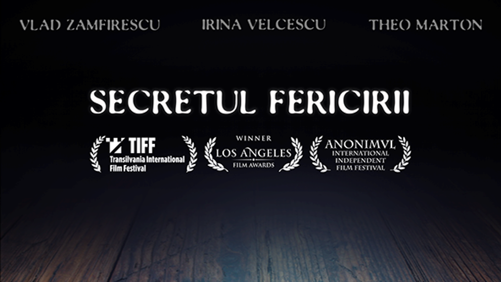 A apărut trailerul oficial al filmului „Secretul Fericirii”, în regia lui Vlad Zamfirescu