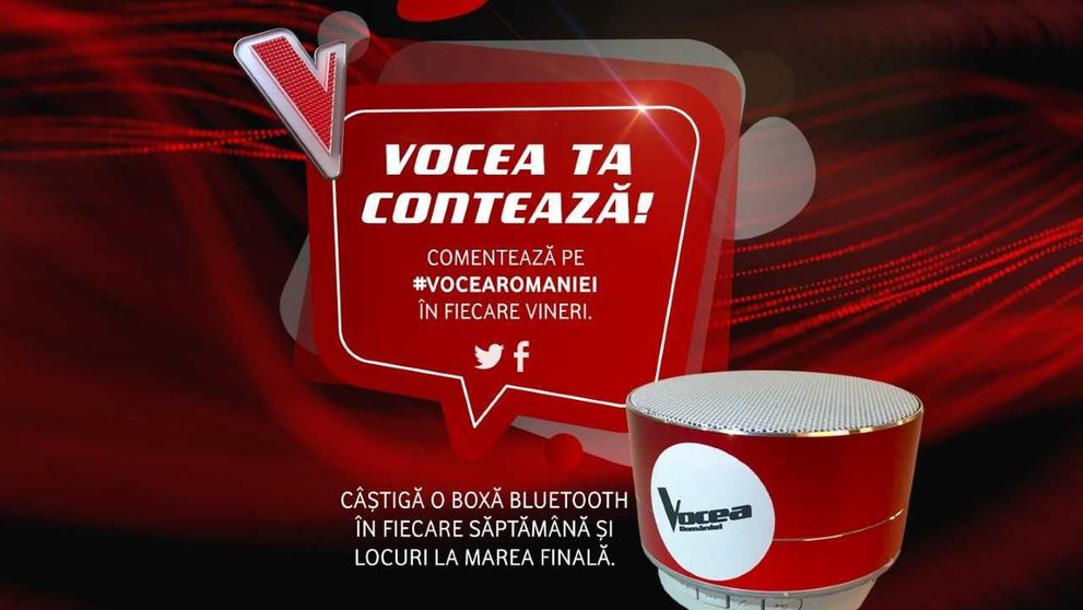 CONCURS Vocea României. Participă și poți câștiga invitații la finala LIVE