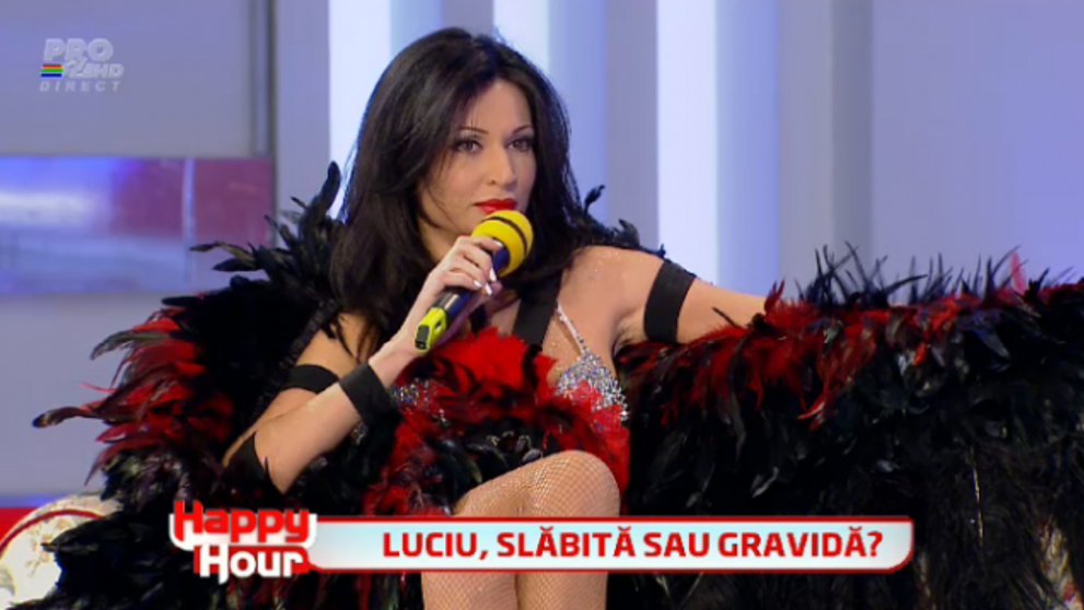 Nicoleta Luciu a ramas aproape dezbracata la 
