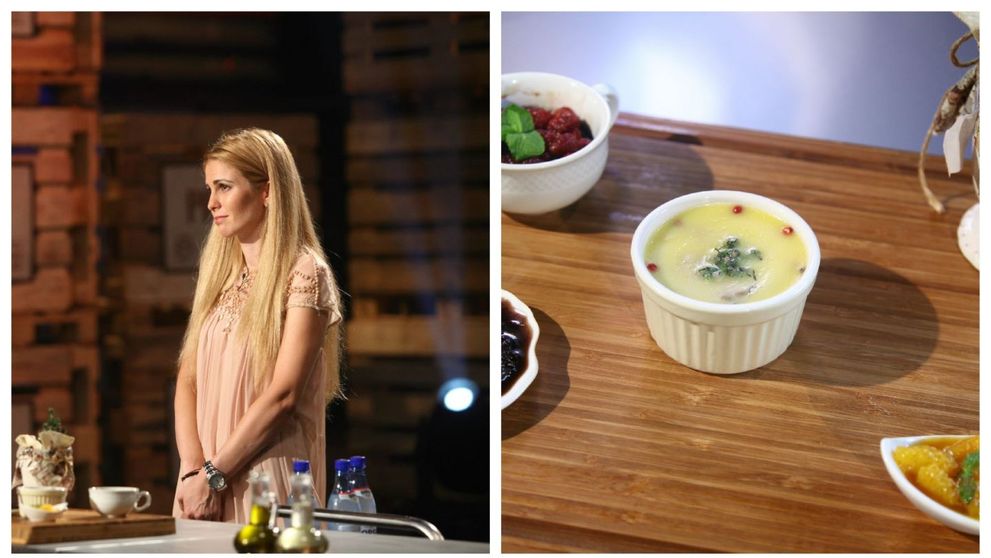 Reteta Claudia Sima: Pate din ficat de pui cu ceapa rosie, capsuni cu reductie de otet balsamic, portocale flambate