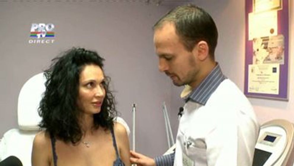 Nicoleta Luciu isi face implant la sani!