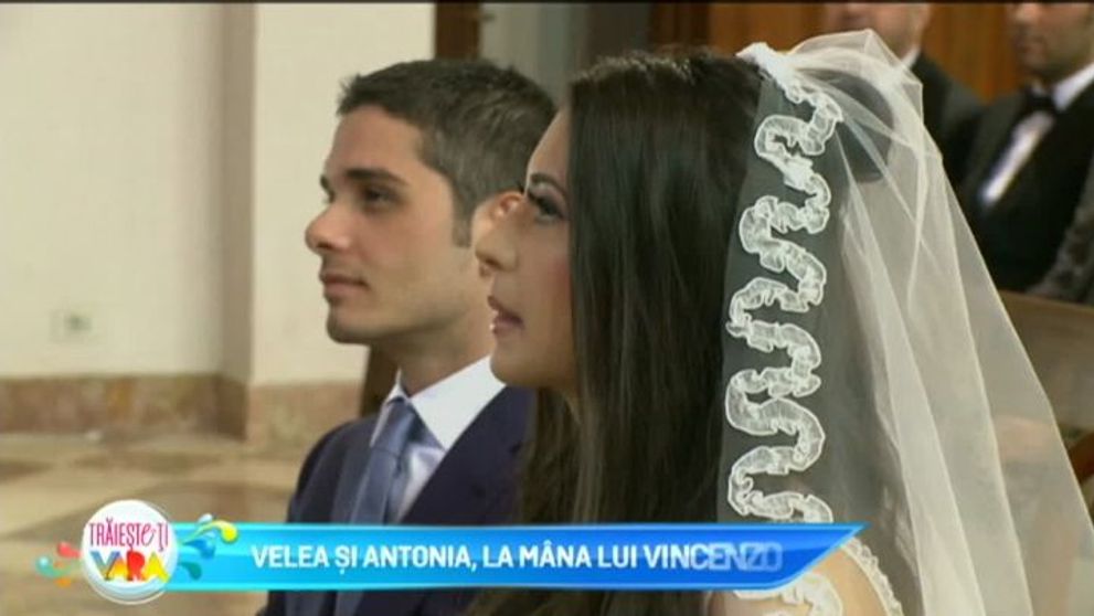 Velea si Antonia, la mana lui Vincenzo