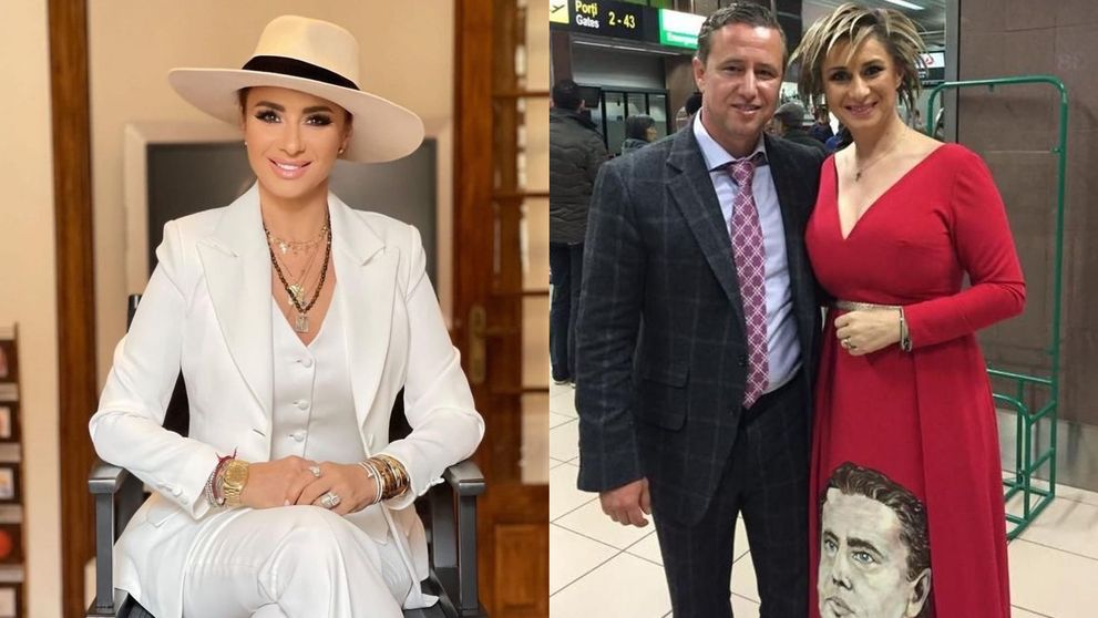 Anamaria Prodan a dezvăluit ce a făcut cu rochia pe care și-a pictat chipul lui Reghe. Modelul a făcut ravagii la Săptămâna Modei de la Paris: „Mai șterg din ele...”