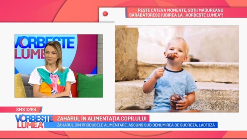 VIDEO Cum îi facem pe cei mici să înțeleagă că zahărul nu este sănătos. Crina Coliban ne spune totul despre acest subiect