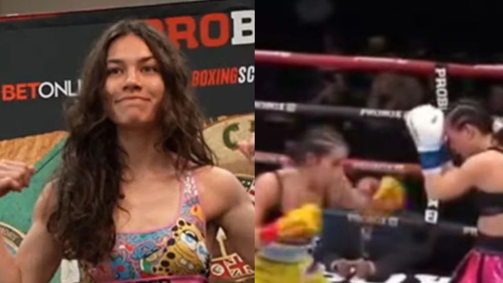 O tânără boxeră, de doar 19 ani, a ajuns în comă la spital după un knockout în timpul meciului. Întreg momentul a fost filmat