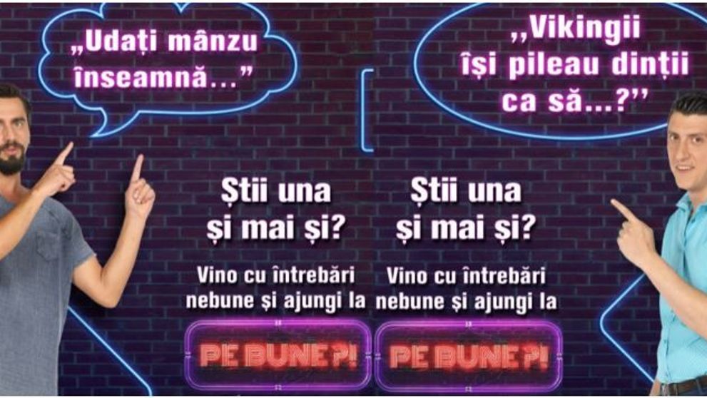 Cu întrebările tale nebune ajungi la Pe bune?!