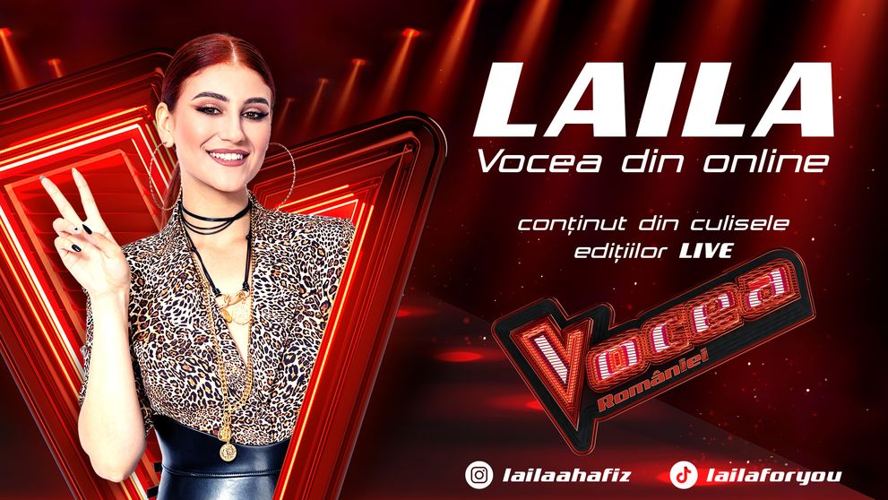 Laila Hafiz din nou la Vocea României: „O să vă arăt culisele emisiunii, emoțiile și toată pregătirea din spatele edițiilor live”