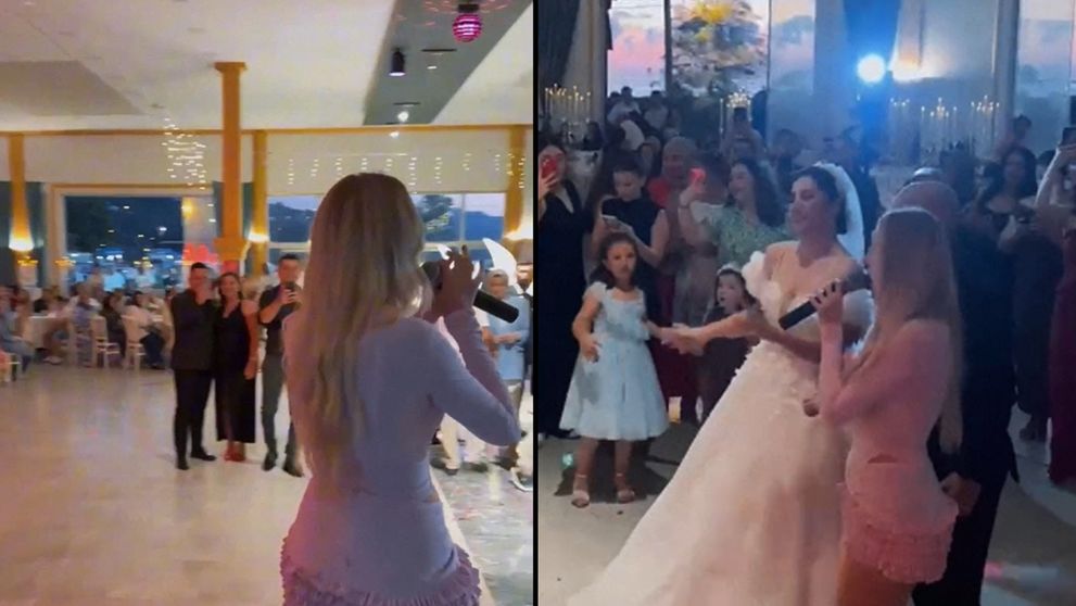 Surpriza anului la o nuntă din Turcia! Mirele a încremenit când a văzut cine a intrat în sală. Totul a început de la un simplu mesaj pe Instagram. Cine este artista din România care a făcut show
