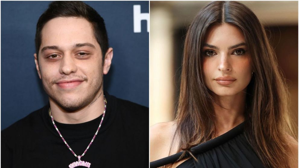 După Kim Kardashian, Pete Davidson i-a lăsat să-i scape din braţe şi superba Emily Ratajkowski