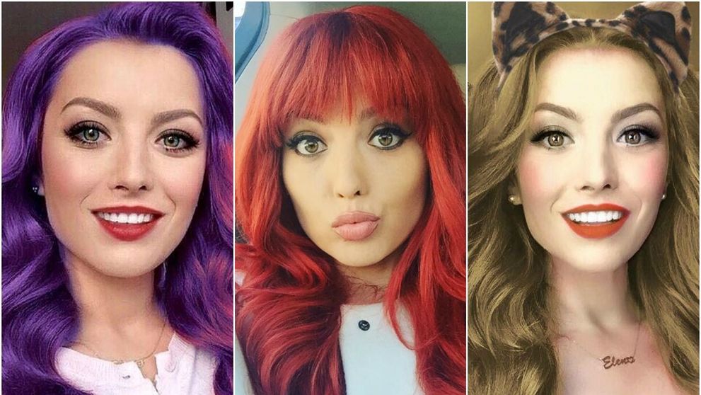 E cea mai sexy roscata, dar a vrut sa vada cum i-ar sta si altfel. Cum arata Elena Gheorghe ca bruneta sau blonda