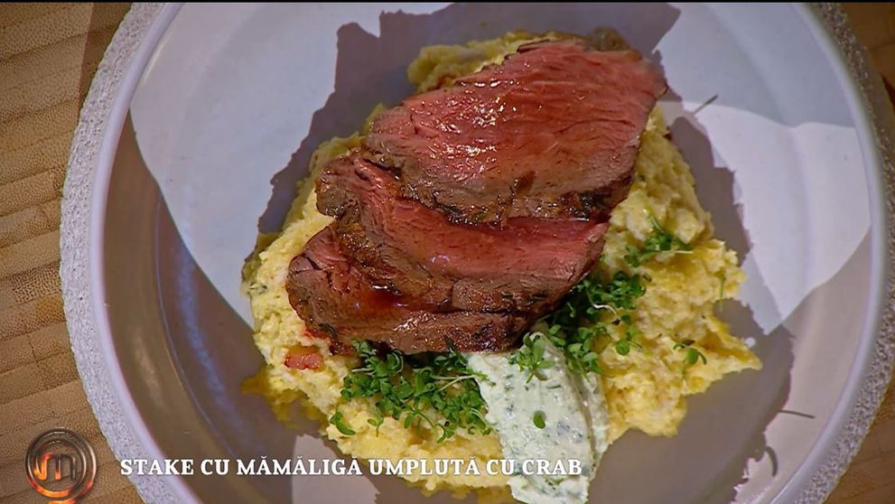 Masterchef 2024, 24 septembrie. Dragostin Păduraru - Polenta, cnoli din cremă de oaie și fillet mignon