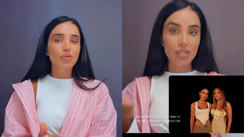 Adelina Pestrițu dezminte acuzațiile! Vedeta a devenit ținta criticilor în online după ce a publicat o fotografie cu Jennifer Lopez, despre care internauții au spus că este falsă: „Nu înțeleg cum ați ajuns să puneți eticheta AI pe o poză făcută cu...”