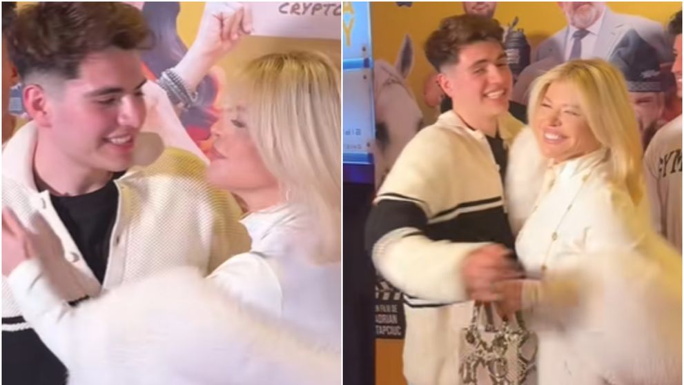 Loredana Groza, din nou în centrul atenției! Cântăreața nu a mai ținut cont de nimeni și a sărutat pasional un celebru tiktoker chiar la cinema! Tânărul a rămas fără cuvinte