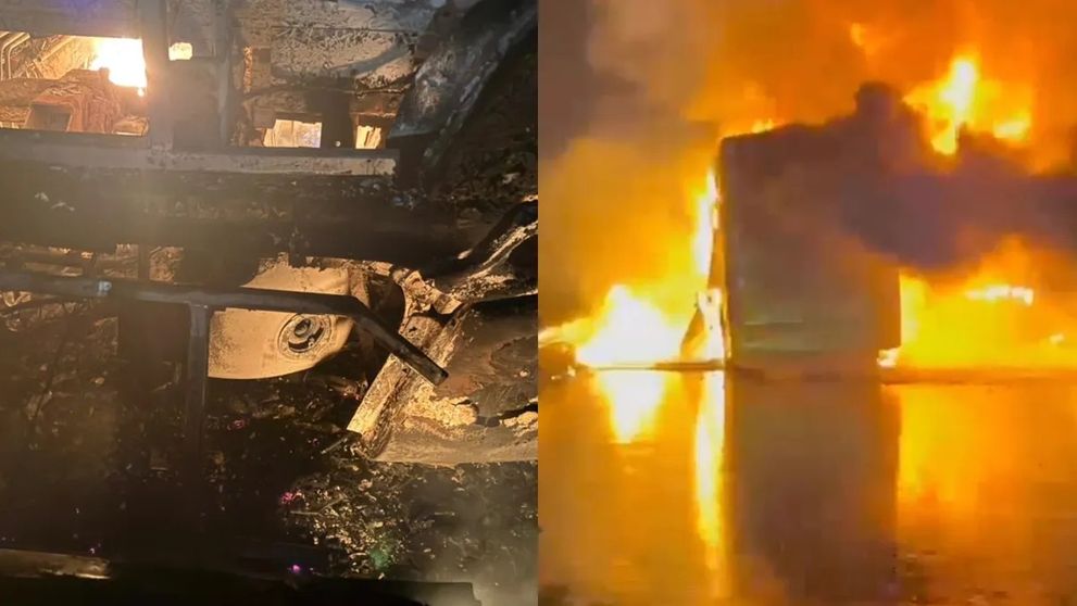 Tragedie fără margini! Cel puțin 25 de persoane au murit după un autocar a luat foc în urma unui accident. Imagini șocante