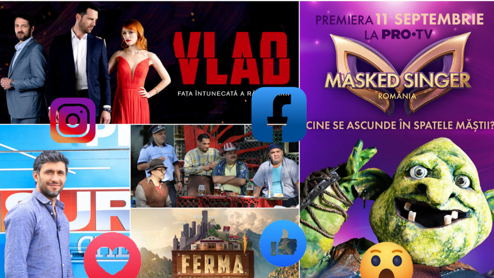 Show-urile toamnei de la PRO TV, pe Facebook și Instagram. Care sunt conturile oficiale