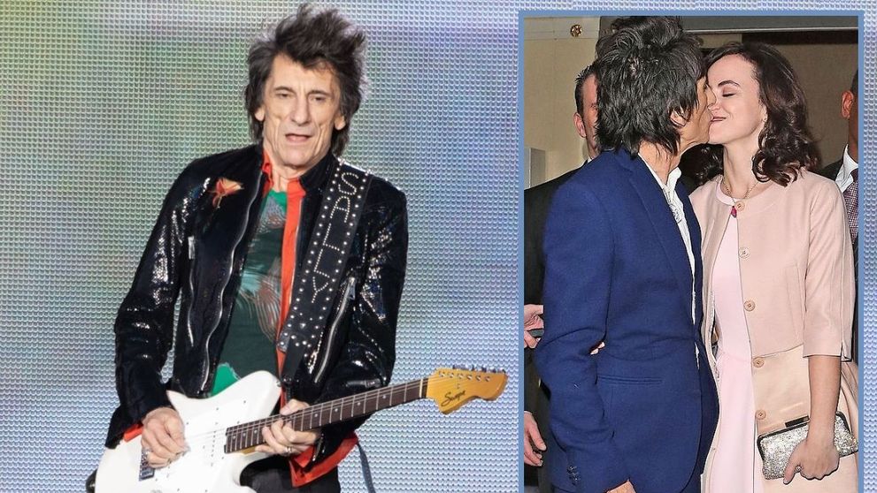 Cum arată soția „moșului” Ronnie Wood de la Rolling Stones, care i-a făcut două fete gemene
