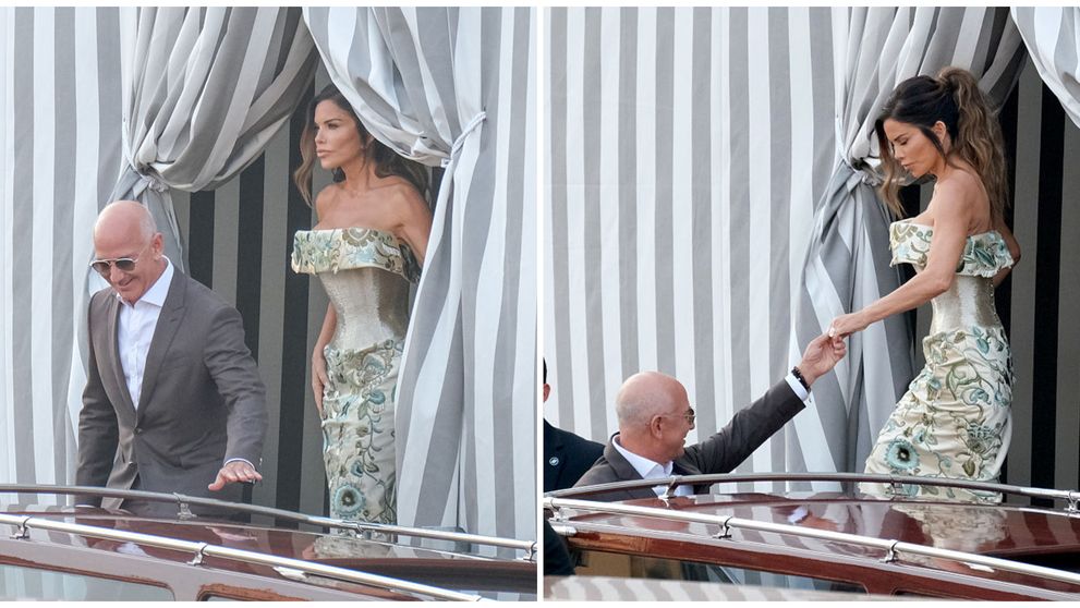 O mireasă atipică și extravagantă! Cât costă rochia cu care Lauren Sanchez a făcut furori în prima zi la nunta secolului din Veneția