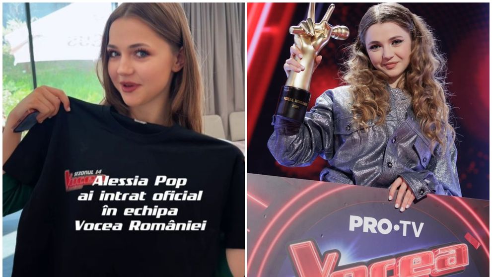 Alessia Pop, câștigătoarea trofeului din 2025, s-a alătura echipei Vocea României