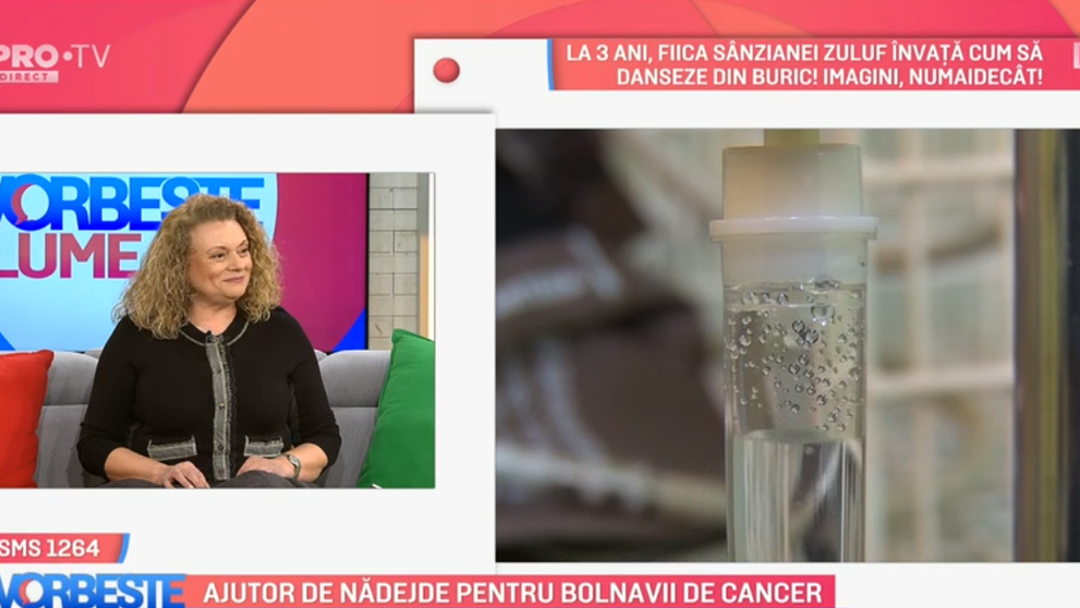 VIDEO Ajutor de nădejde pentru bolnavii de cancer