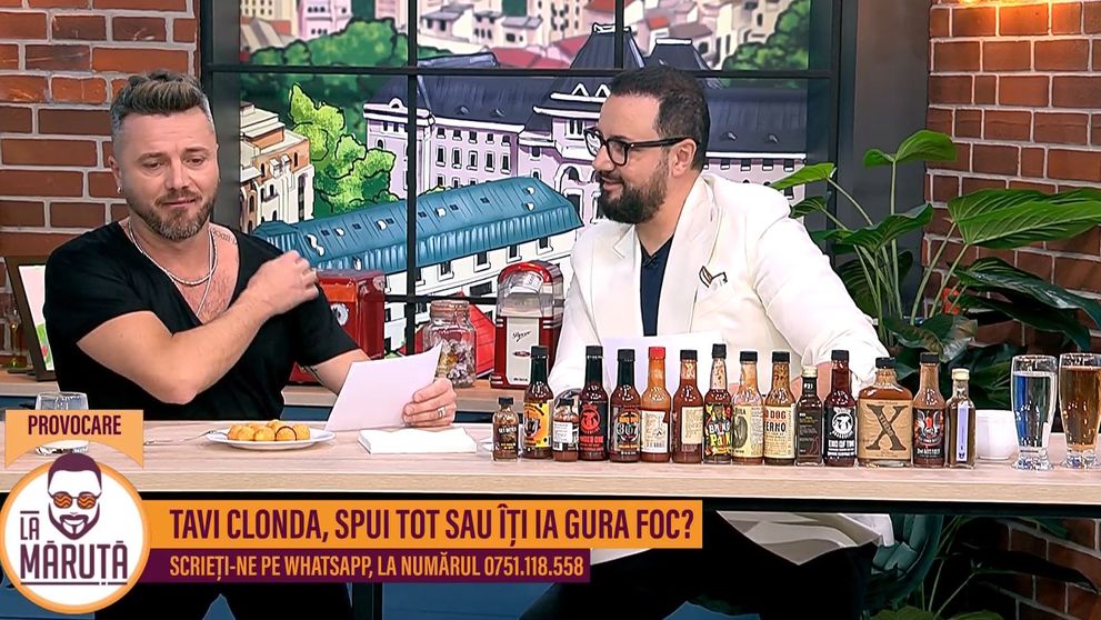 Tavi Clonda, la sosurile picante ale lui Măruță: 