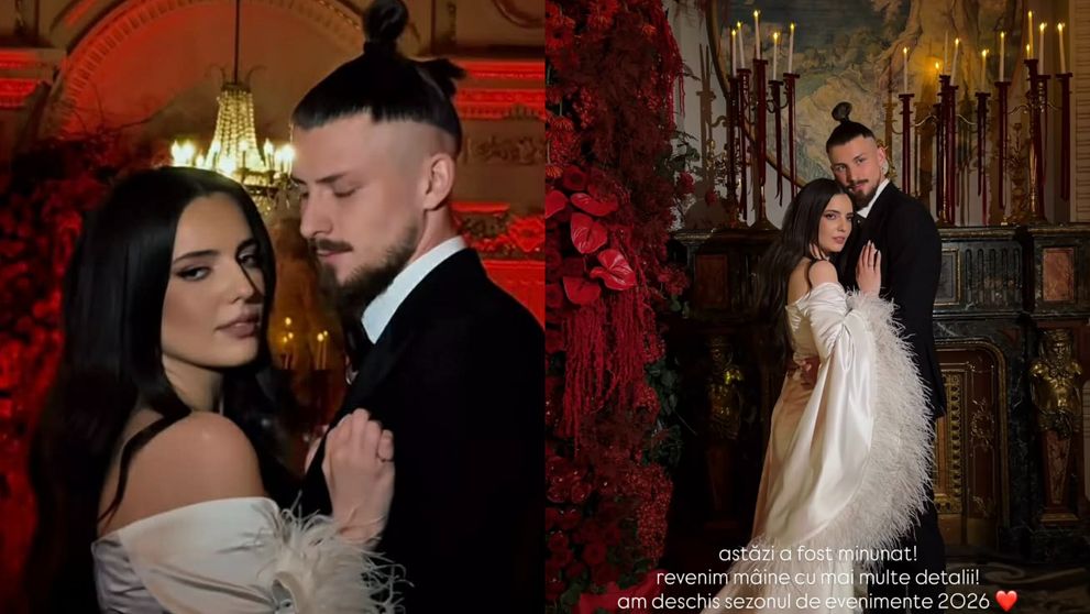 Cât a costat rochia purtată de Ioana Stan la cununia civilă. Soția lui Radu Drăgușin nu s-a uitat deloc la bani