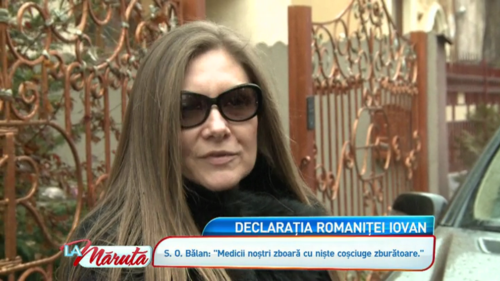Primele declaratii ale Romanitei Iovan dupa moartea fostului sot, pilotul Adrian Iovan