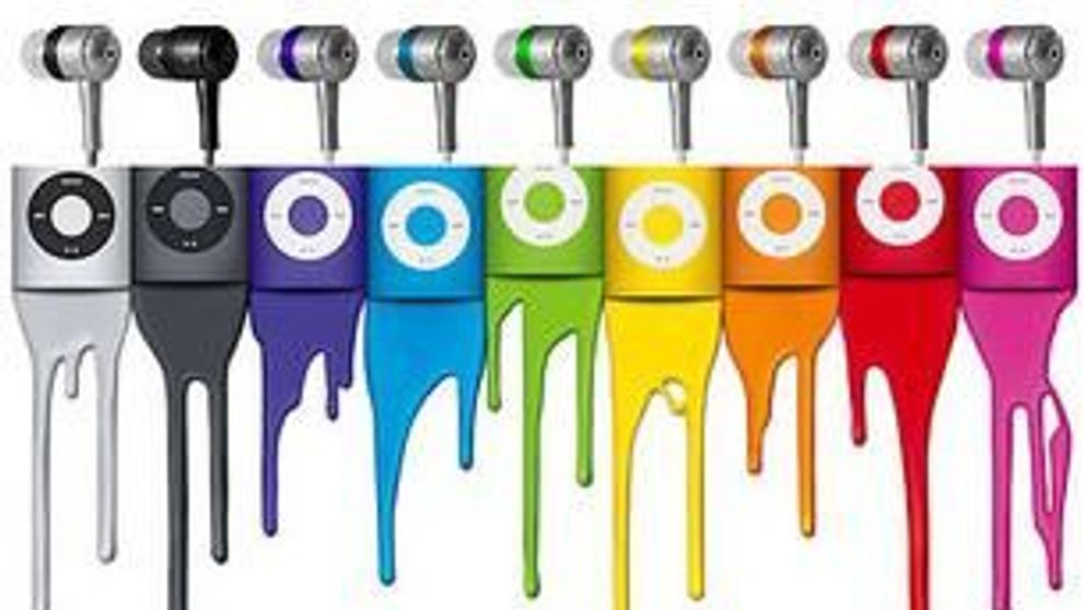 Accesorii chic: iPod-uri si casti in culori explozive! FOTO
