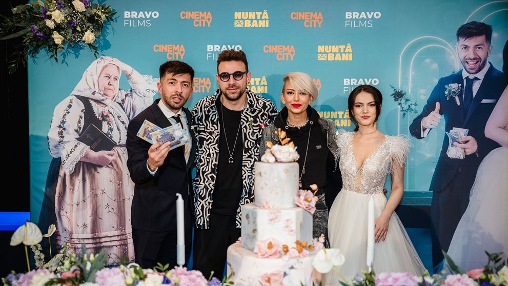 Mircea Bravo a făcut Nuntă pe bani în București, cu 900 de persoane. Cum a fost primit filmul în care apare bunica din Chinteni