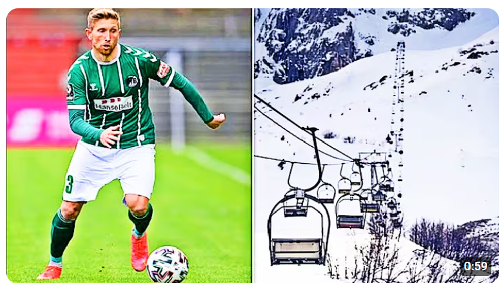 Un fotbalist de doar 34 de ani a decedat după ce a căzut de la 70 de metri dintr-un telescaun. Scenele şocante au avut loc sub privirile soţiei sale care a suferit multiple răni VIDEO
