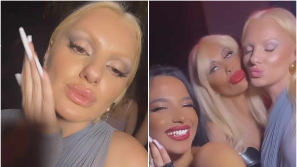 Alexandra Stan, într-o ținută transparentă în club. Ce imagini incendiare a postat de la Revelion
