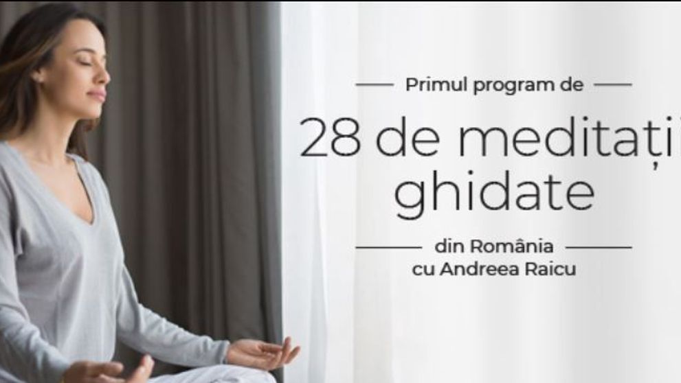 Andreea Raicu lansează primul program de meditații ghidate în România