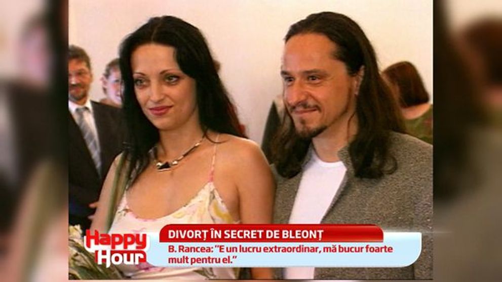 Claudiu Bleont a divortat pentru ca astepta un copil cu o alta femeie. Cum a fost posibil asa ceva si ce parere are fosta sotie