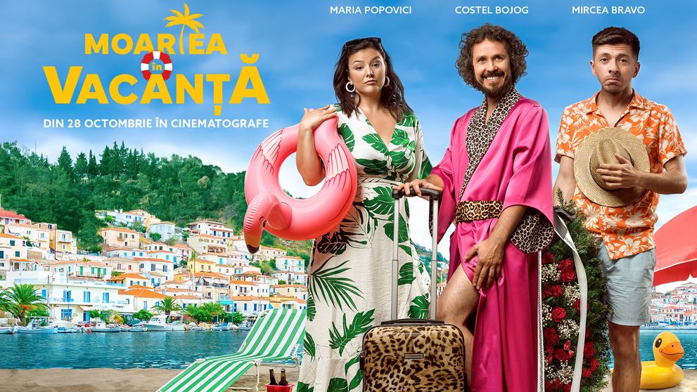 Moartea în vacanță, o nouă comedie de la Bravo Films, vine din  28 octombrie în cinematografele din România