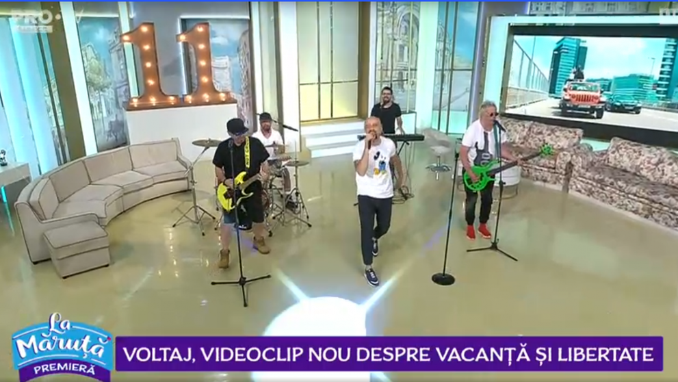 VIDEO Voltaj, videoclip nou despre vacanță și libertate