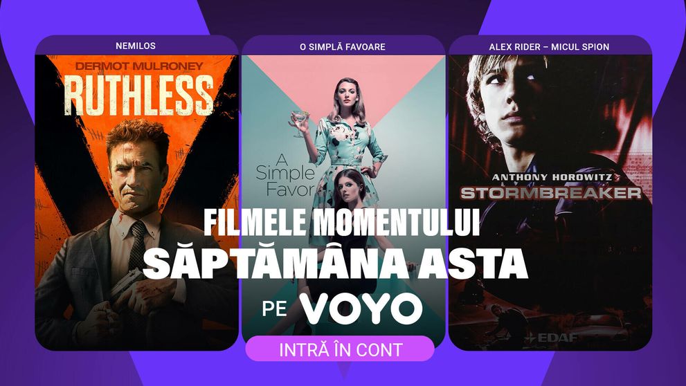 Care sunt cele mai noi filme și seriale de pe VOYO! Nu trebuie să le ratezi!