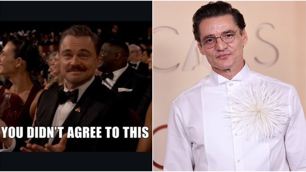 “Mustăcioara lui, spicul grâului”. DiCaprio devine meme instant cu noul lui “look de Oscar”. În schimb, Pedro Pascal fără mustață creează confuzie totală: 