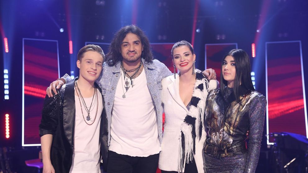 Dragoș Moldovan, Andi Țolea, Jasmina Răsădean și Elena Bozian sunt finaliștii sezonului 9 Vocea României!