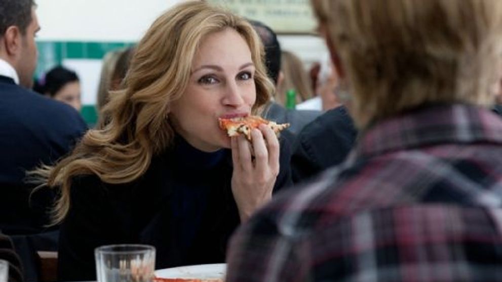 Julia Roberts s-a ingrasat zdravan in timpul filmarilor de la “Mananca, roaga-te, iubeste!”
