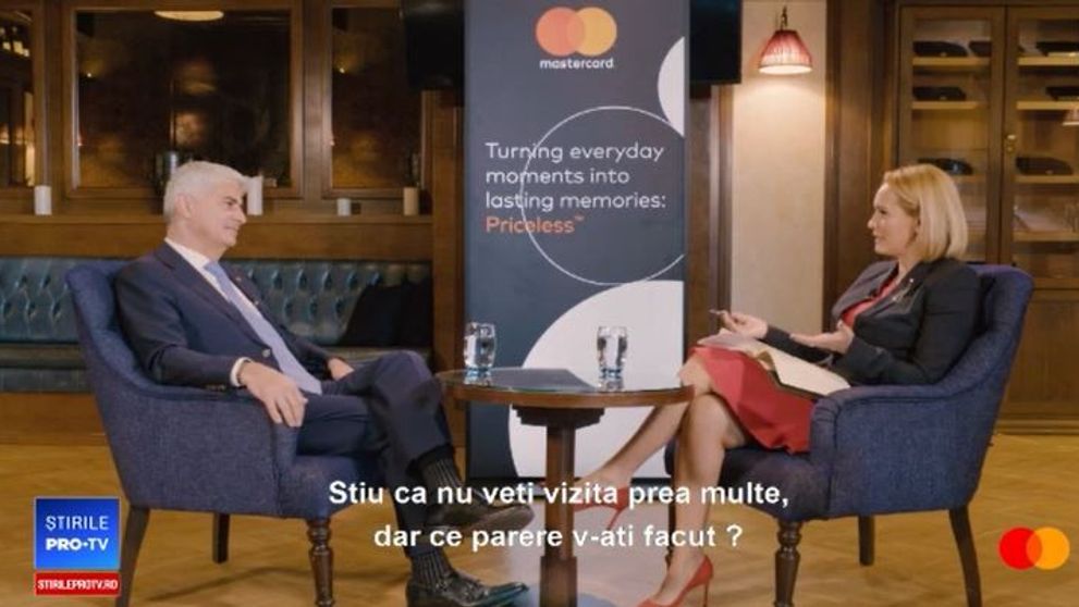 Interviu eveniment cu șeful Mastercard. Cât de sigure sunt tranzacțiile și ce inovații ne rezervă viitorul